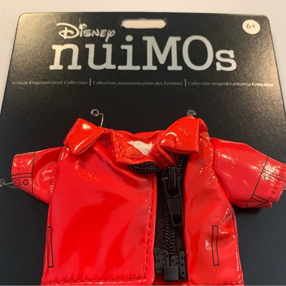 NWT. Disney nuiMOs outfit. Adorable red moto jacket, top and pants - Picture 2 of 7